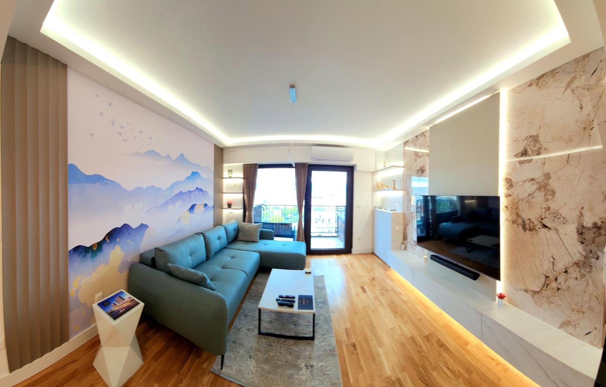 Diamond Residences 10Th Fl. Lux Apt. W/ City View Скоп'є Екстер'єр фото