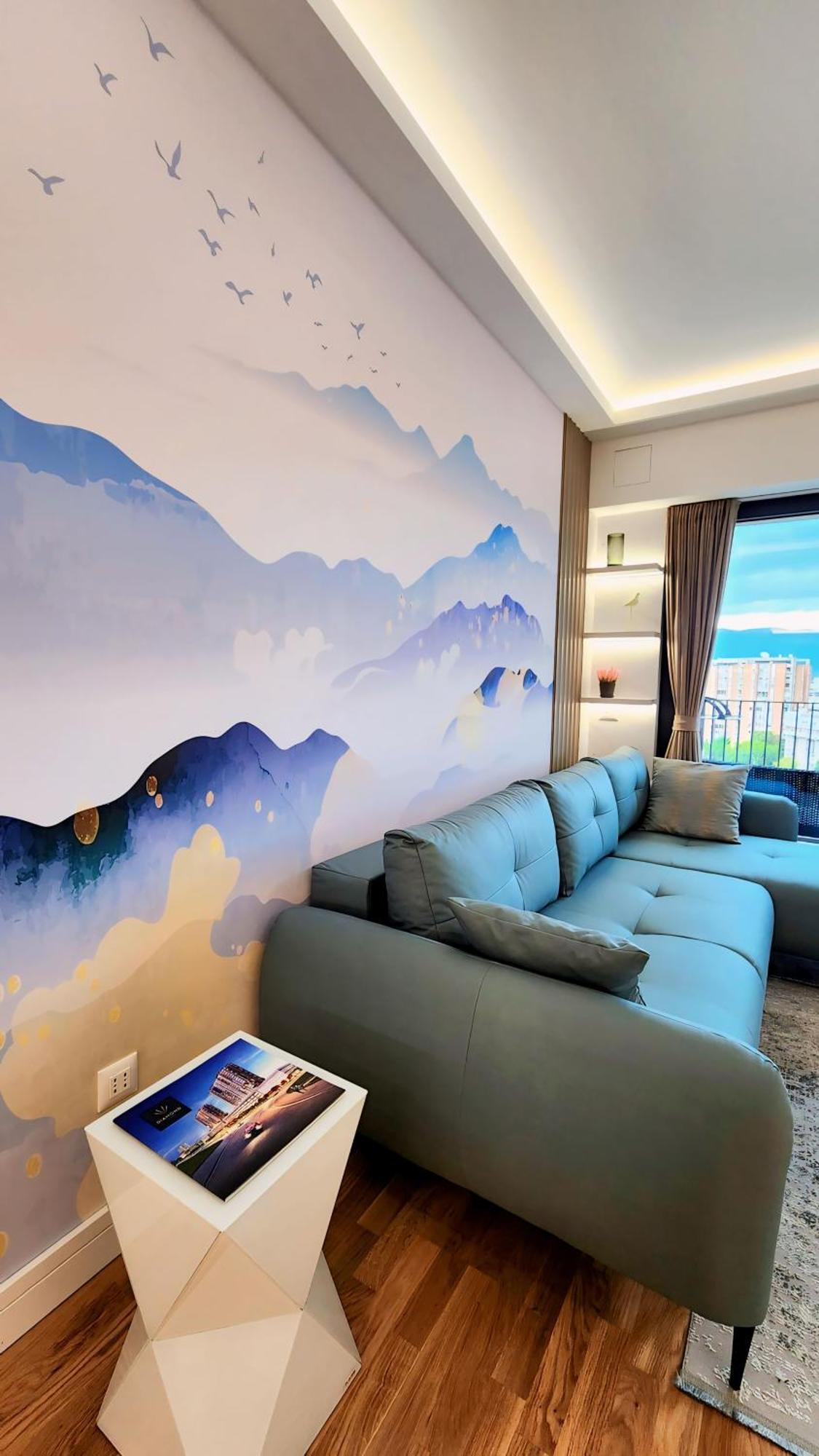 Diamond Residences 10Th Fl. Lux Apt. W/ City View Скоп'є Екстер'єр фото