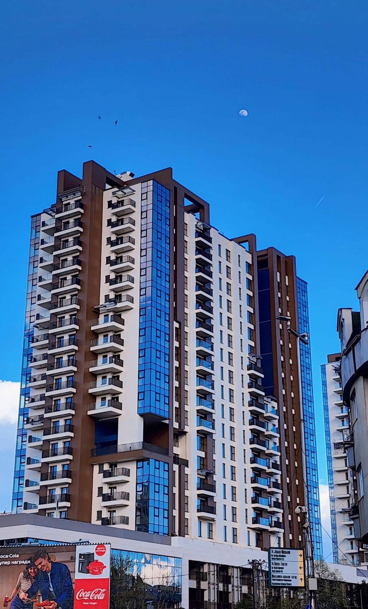 Diamond Residences 10Th Fl. Lux Apt. W/ City View Скоп'є Екстер'єр фото
