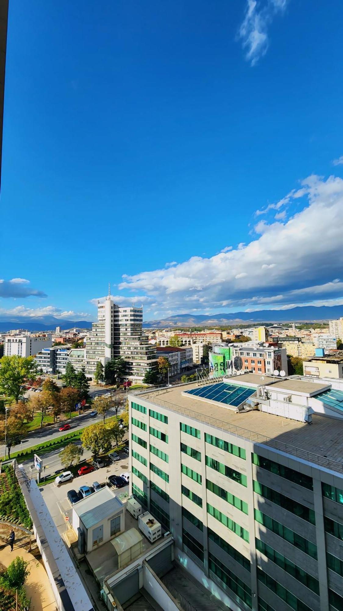 Diamond Residences 10Th Fl. Lux Apt. W/ City View Скоп'є Екстер'єр фото