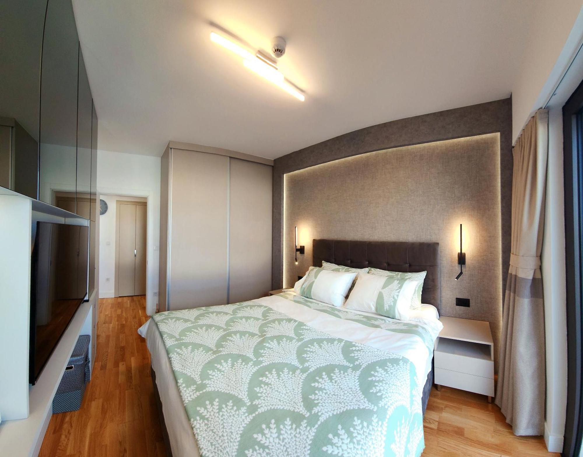 Diamond Residences 10Th Fl. Lux Apt. W/ City View Скоп'є Екстер'єр фото