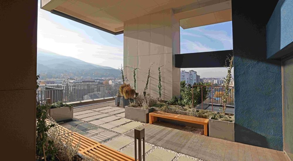 Diamond Residences 10Th Fl. Lux Apt. W/ City View Скоп'є Екстер'єр фото