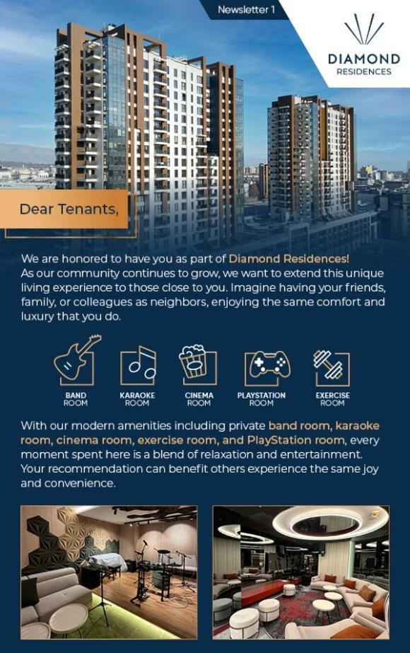 Diamond Residences 10Th Fl. Lux Apt. W/ City View Скоп'є Екстер'єр фото